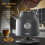 Tower Tower Renaissance Grey Kettle 4 Slice Toaster Bread Bin Canisters Set 3