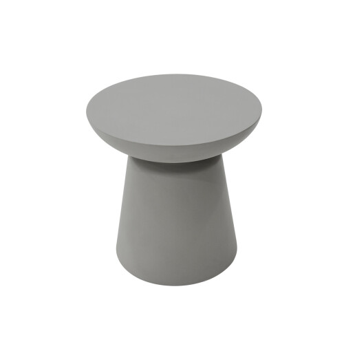 Kylix GRC Side Table in Space Gray 1