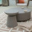 Kylix GRC Side Table in Space Gray 1
