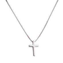 Croce Ciondoli Collane Donne Catena d'argento Collana Choker Femmina Bohemian Metallo Gioielli Bijoux Collares