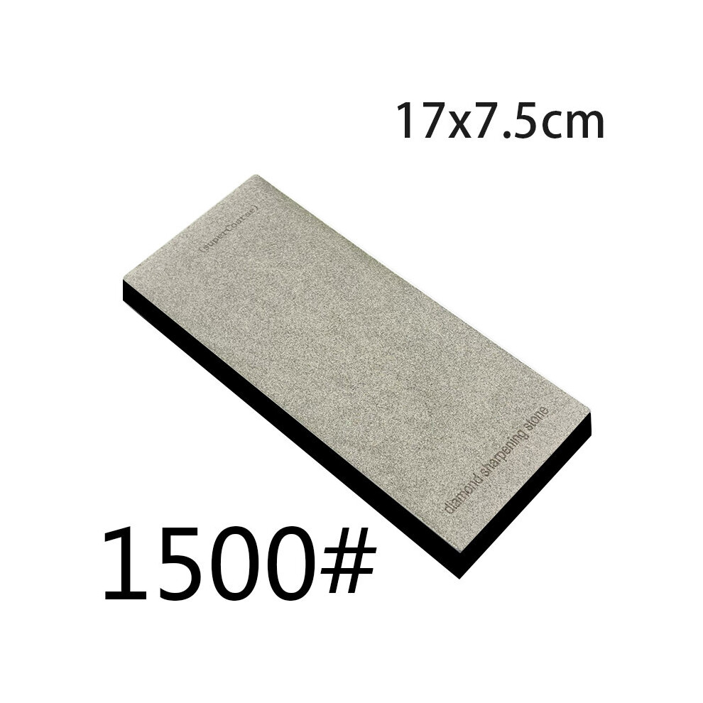 (A-1500 Grit Standard Sharpening Stone) 1000 Diamond Plate Hard Large Sharpening Stone Professional Knife Sharpener Whetstone Edge Blade Sharp Apex Sh 4856906250140