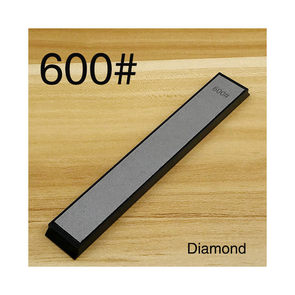 (A-Jin 600 As Photo) Fixed Angle Sharpening Sharpening Stone Knife Sharpener Diamondn Replacement Grinding Bar 240# 400# 600# 1000# Diamond Whetstone 4856906232566