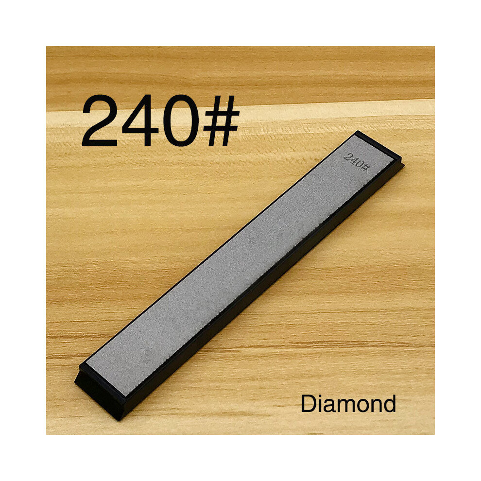 (A-Jin 240 As Photo) Fixed Angle Sharpening Sharpening Stone Knife Sharpener Diamondn Replacement Grinding Bar 240# 400# 600# 1000# Diamond Whetstone 4856906232498