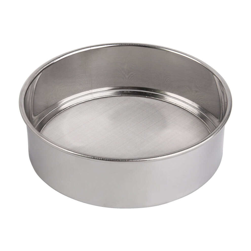 Kitchen Fine 60 Mesh 15cm Flour Sifter Professional Round Stainless Steel Flour Sieve Strainer Sifters for Kitchen Baking Tea-image-OPC-PBQ7WPK-NEW