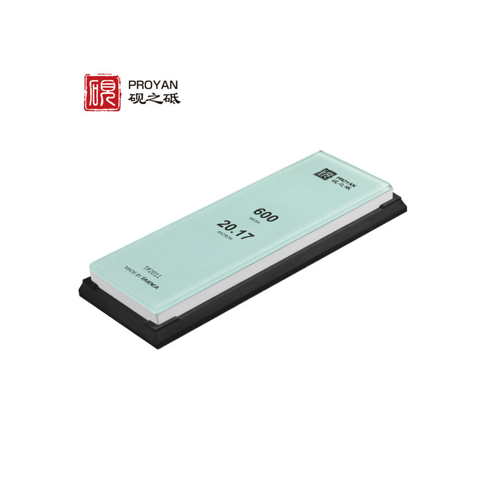 (A-600Grit As Shown) Taidea Professional Kitchen Sharpening Stone Fast Knife Sharpener Whetstone Sharpening System White Alundum 240-8000Grit 4856906274153