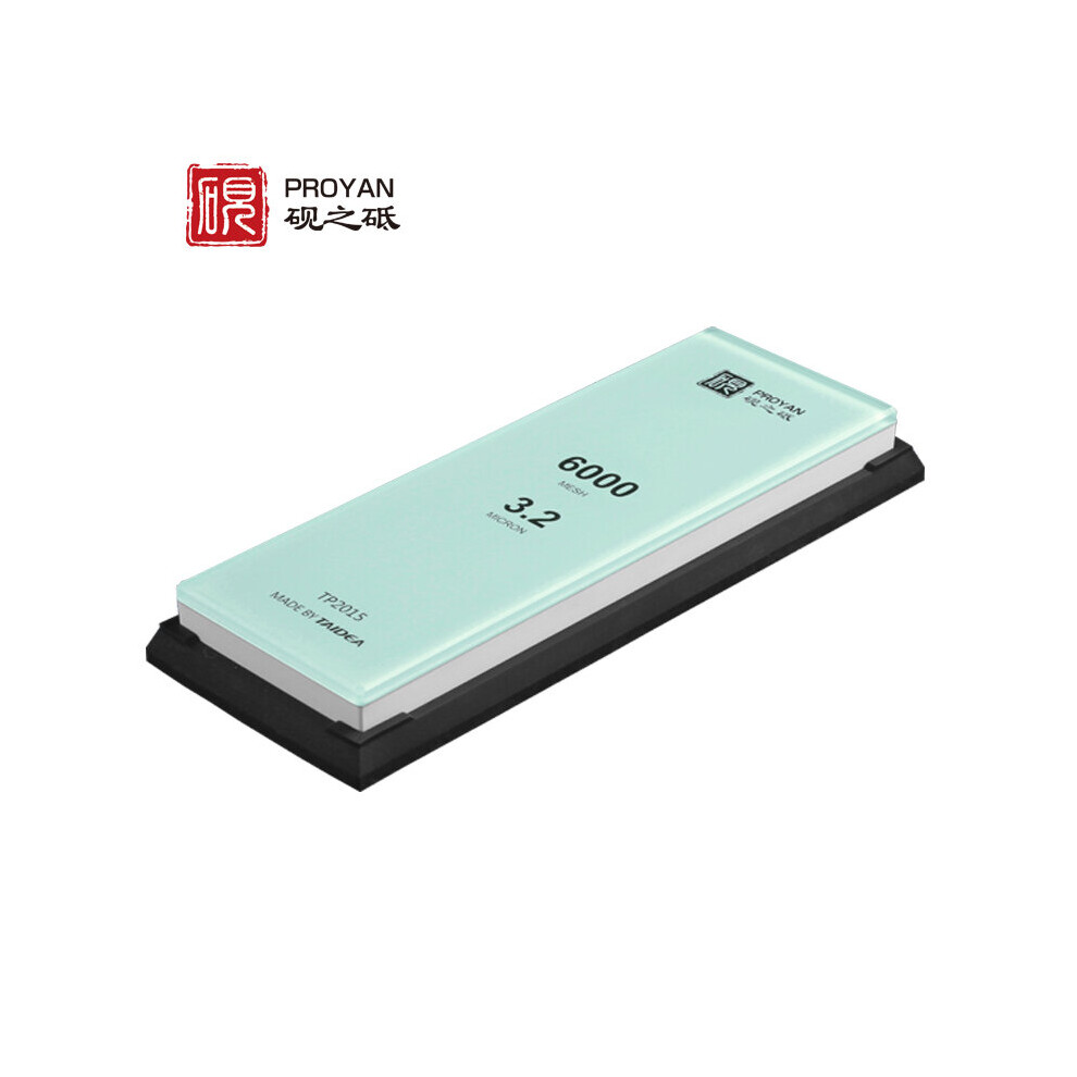 (A-6000Grit As Shown) Taidea Professional Kitchen Sharpening Stone Fast Knife Sharpener Whetstone Sharpening System White Alundum 240-8000Grit 4856906274146