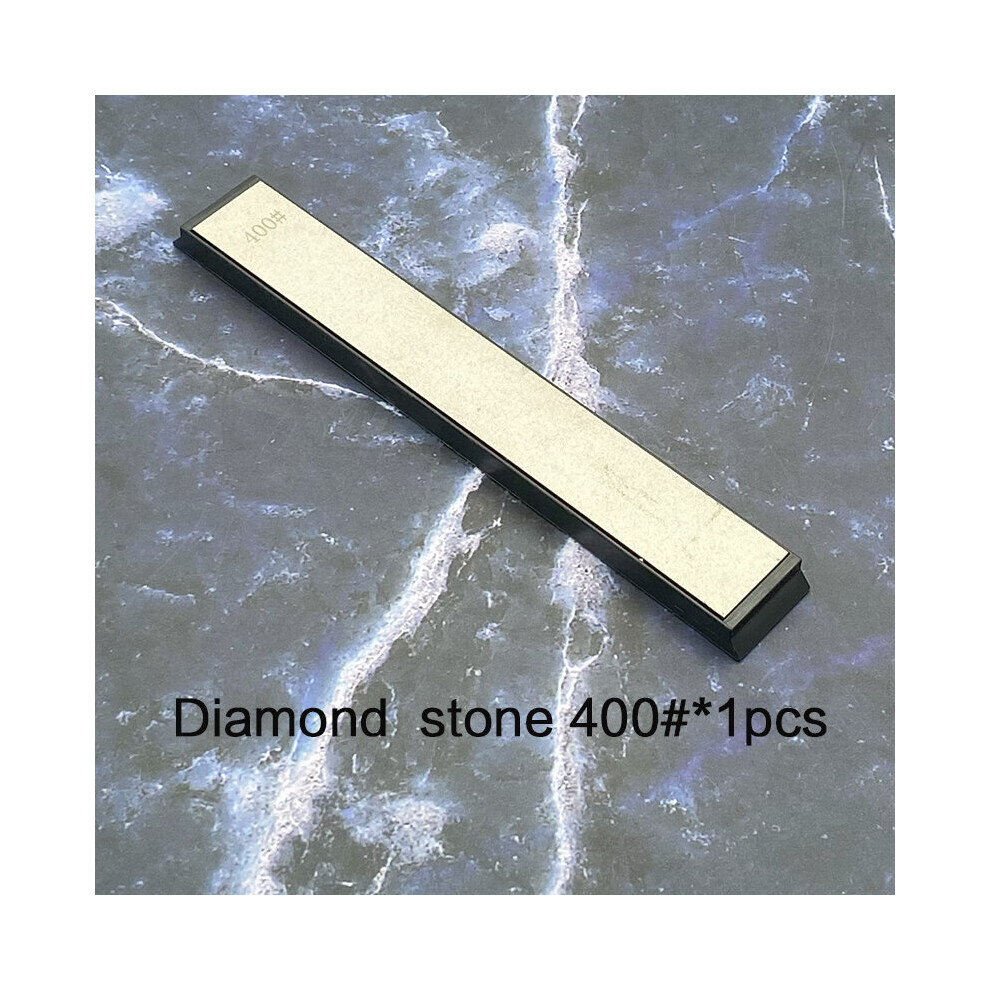 (A-Violet 24 Hours) Sharpening Stone Whetstone Knife Sharpener Hotfixed Angle Knife Sharpener Honing Stonesc Diamond 80#150#1000#3000# 18Pcs 4856906281007