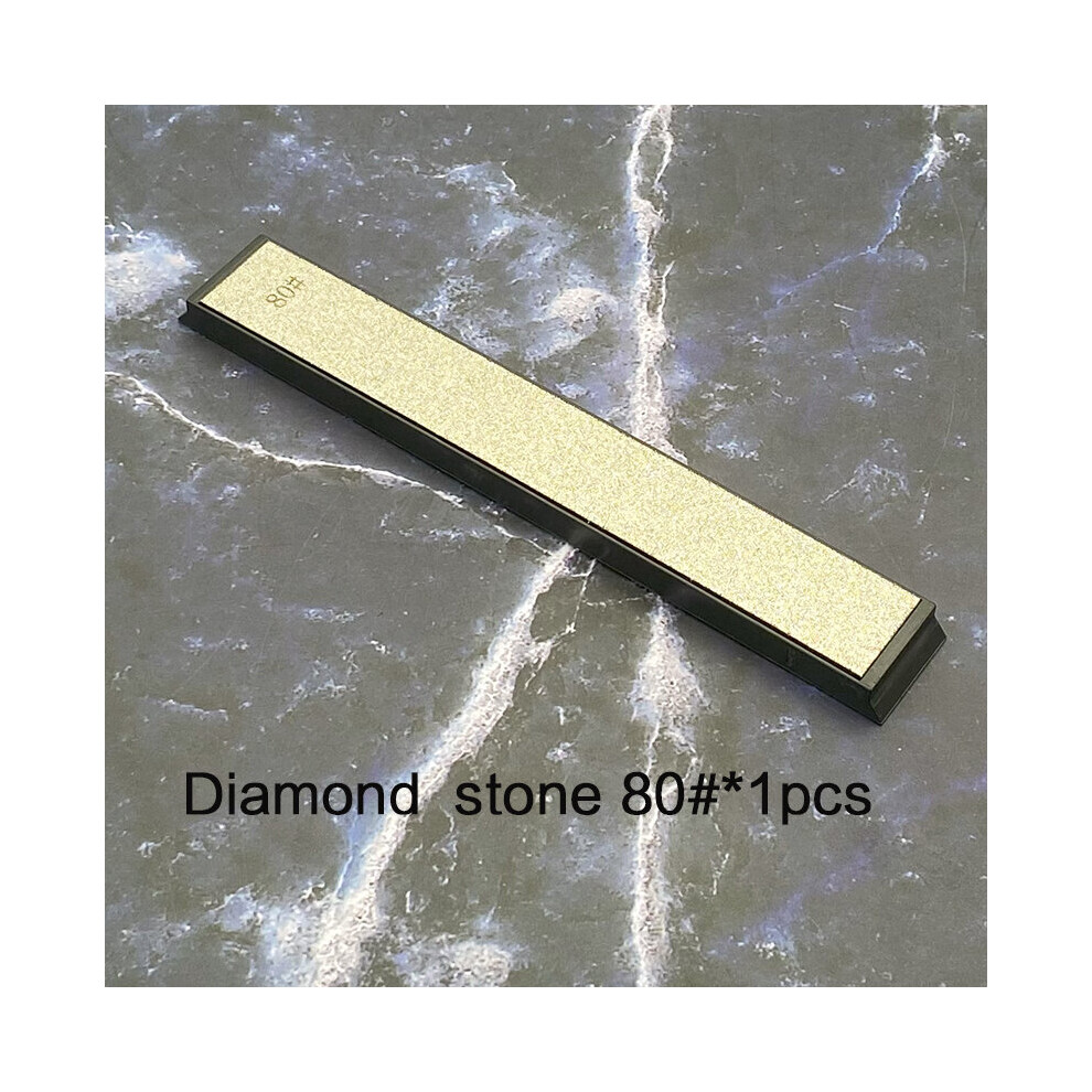 (A-1Pcs 24 Hours) Sharpening Stone Whetstone Knife Sharpener Hotfixed Angle Knife Sharpener Honing Stonesc Diamond 80#150#1000#3000# 18Pcs 4856906280802