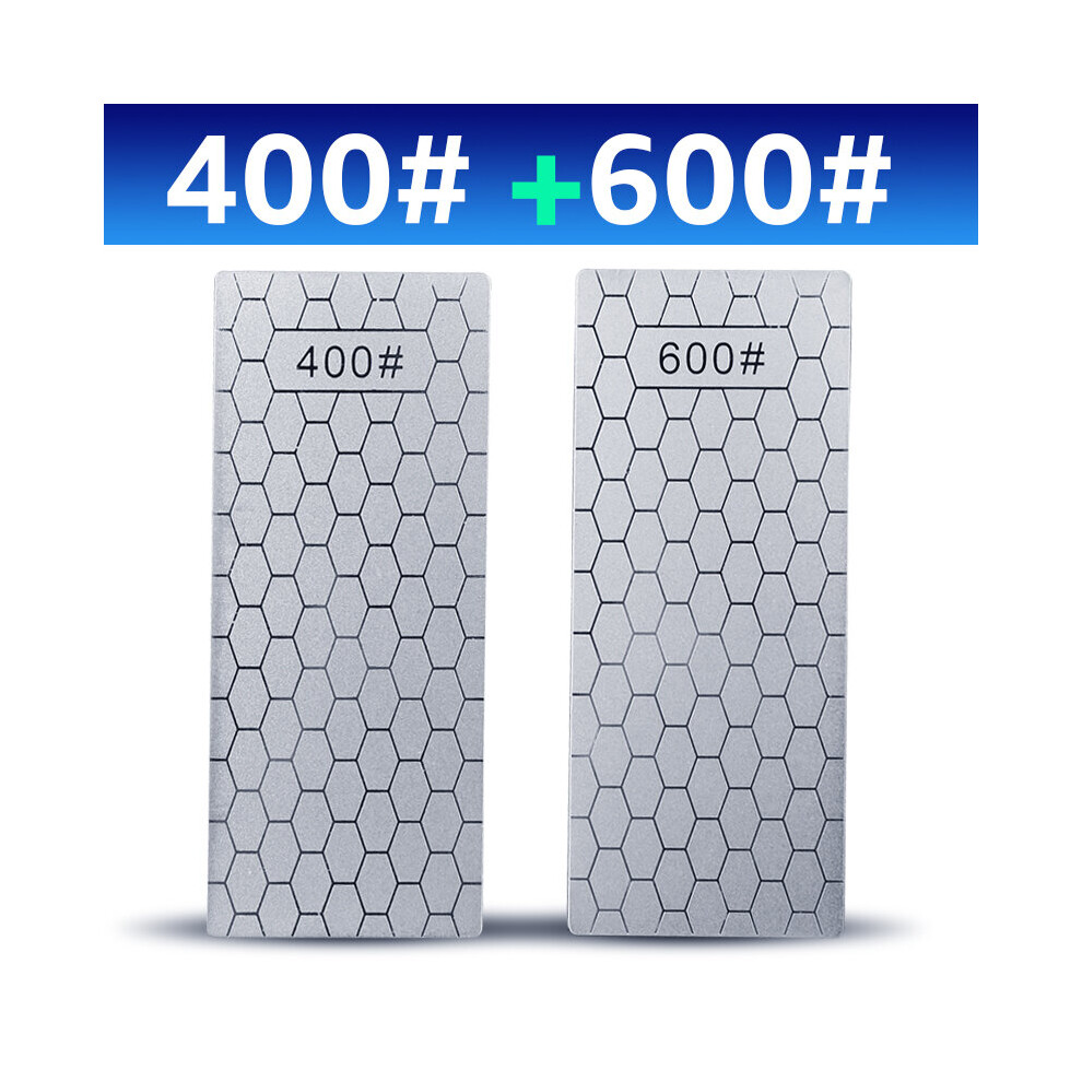 (A-400 600 As Picture) Diamond Knives Sharpening Stone 400# 1000# 600# Grindstone Knife Sharpener Ultra-Thin Honeycomb Surface Whetstone Set 4856906226640