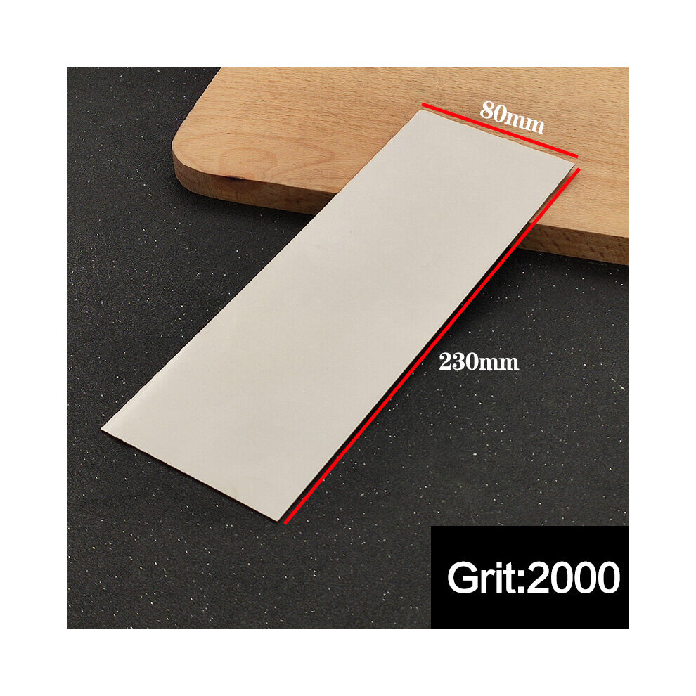 (A-2000 Grit Knife Sharpener) Professional 80, 240, 600, 1000, 2000, 3000 Grit Knife Sharpener Diamond Sharpening Stone Sharpening Stone Quick Sharpen 4856906267803