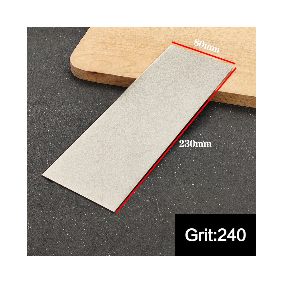 (A-240 Grit Knife Sharpener) Professional 80, 240, 600, 1000, 2000, 3000 Grit Knife Sharpener Diamond Sharpening Stone Sharpening Stone Quick Sharpene 4856906267810