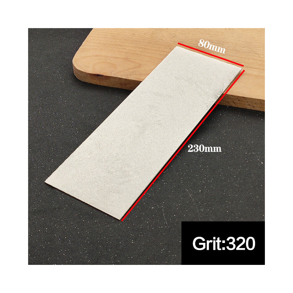 (A-320 Grit Knife Sharpener) Professional 80, 240, 600, 1000, 2000, 3000 Grit Knife Sharpener Diamond Sharpening Stone Sharpening Stone Quick Sharpene 4856906267841