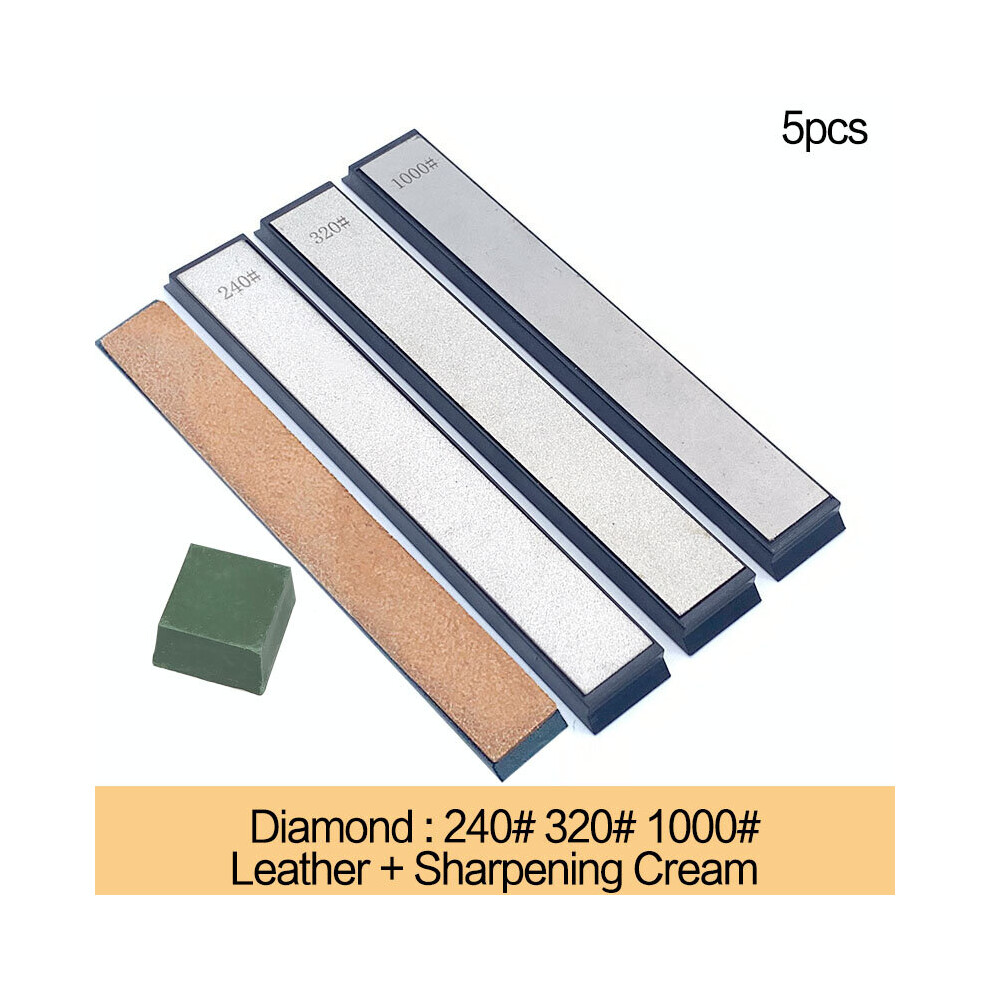 (A-5Pcs Set-C As Photo) 1Pc-14Pcs Set Diamond Stone Bar Used For Ruixin Pro Rx008 Knife Sharpener Diamond Whetstone Grinding Stone Sharpening Stone Ba 4856906217440