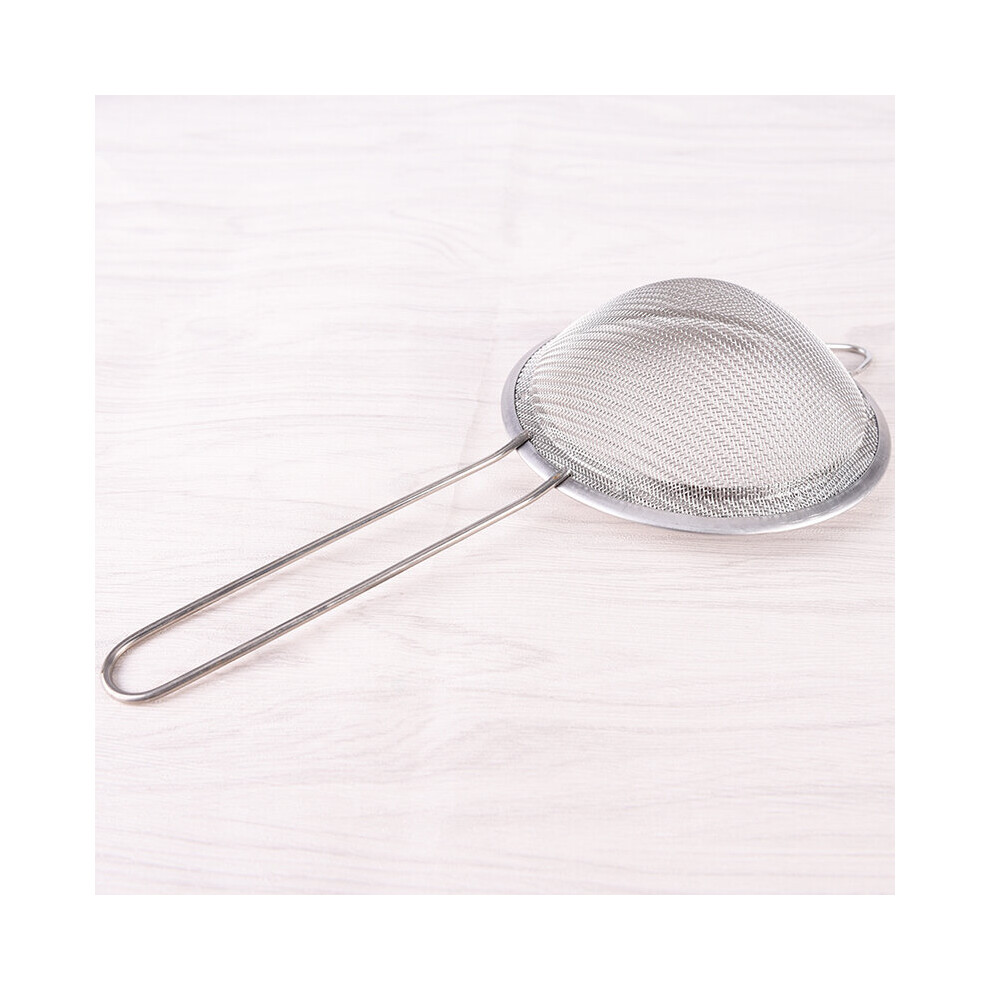 (a-Black 6.5CM) DIY Stainless Steel Strainer Flour Colander Sifter  Wire Fine Mesh Sieve Oil  For Filtering Food Kitchen Accessories-image-OPC-PBQ7Z2P-NEW