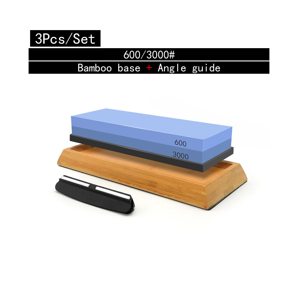 (A-600 3000 Plus) 1Pcs 600 1000 3000# Professional Kitchen Whetstone Sharpening Stones For A Knife Sharpener Kitchen Sharpening 4856906276591