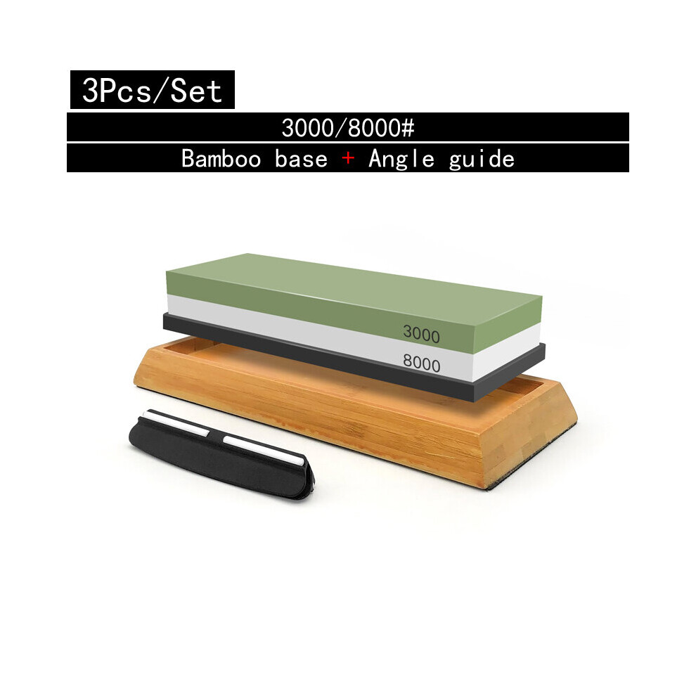 (A-3000 8000 Plus) 1Pcs 600 1000 3000# Professional Kitchen Whetstone Sharpening Stones For A Knife Sharpener Kitchen Sharpening 4856906276515