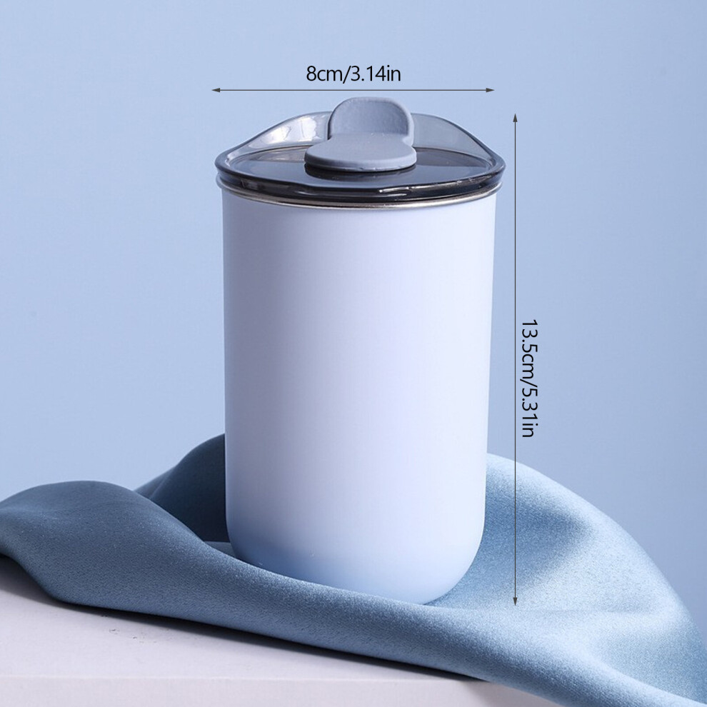 (a-Blue 301-400ml) 300ml Insulated With Lid Stainless Steel Portable Thermal Mug Beer Cups Water Bottle Coffee Tumbler-image-OPC-PBQ7ZTR-NEW