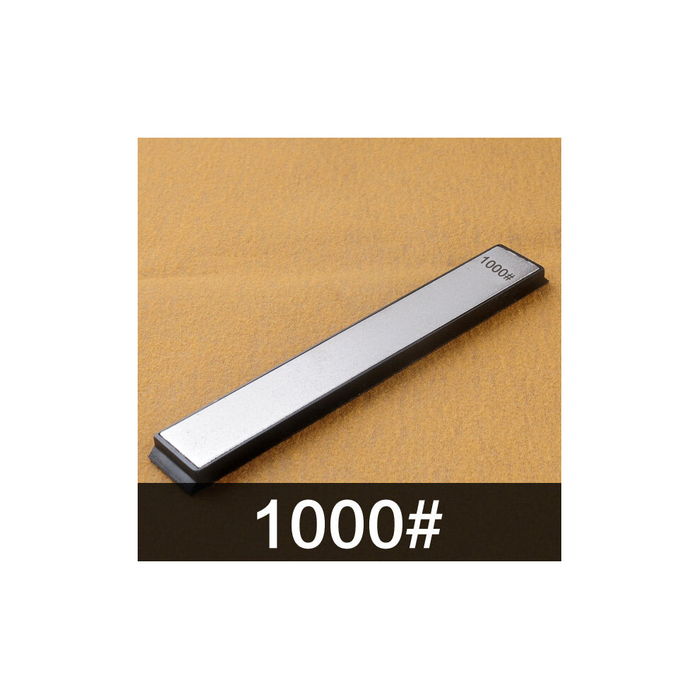 (A-1000 Grit) 240 400 600 1000 Grit Diamond/ Knife Sharpener Angle Sharpening Stone Whetstone Professional Knife Sharpener Tool Bar 4856906277291