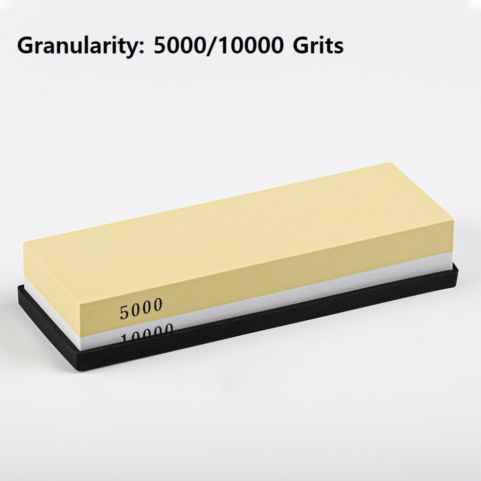 (A-5000 10000) Professional Knife Sharpener Whetstone Sharpening Stones Grinding Stone Water Stone Kitchen Tool Grit 240-10000 Double-Sided 4856906251574