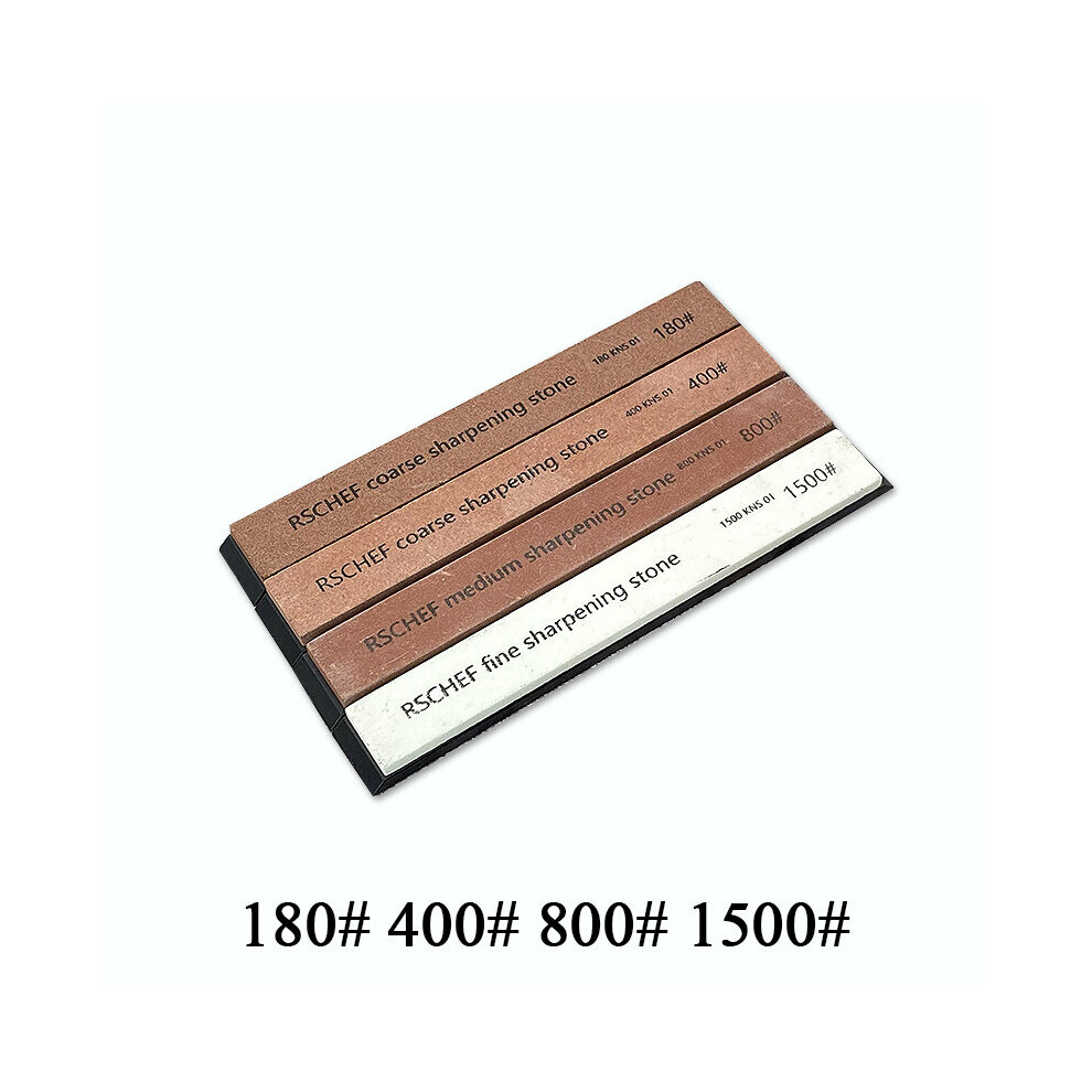 (A-4Pcs Set A As Photo) 1Pc-13Pcs White Corundum Whetstone Bar Used For Ruixin Pro Knife Sharpener Whetstone Grinding Stone Sharpening Stone System 4856906247379