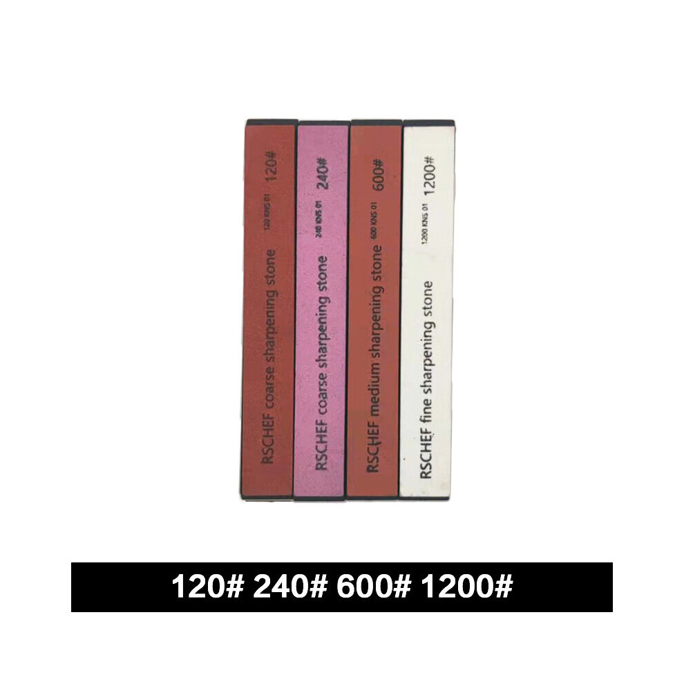 (A-4Pcs Set D As Photo) 1Pc-13Pcs White Corundum Whetstone Bar Used For Ruixin Pro Knife Sharpener Whetstone Grinding Stone Sharpening Stone System 4856906247409