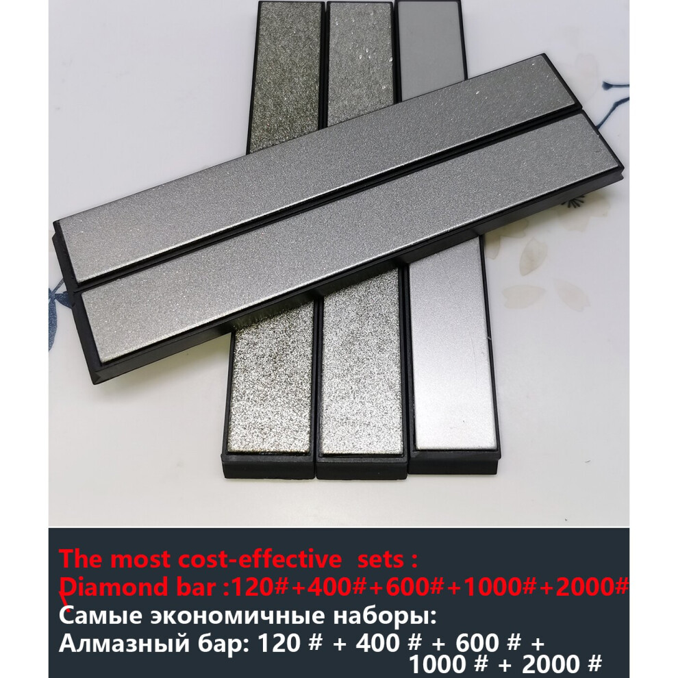 (A-5Pcs) Knife Sharpener Diamond Whetstone Sets For Ruixin Pro Rx-008 Diamond Bar Variety Of Whetstone Combo Sets 3Pc/11Pcs Set 4856906236472