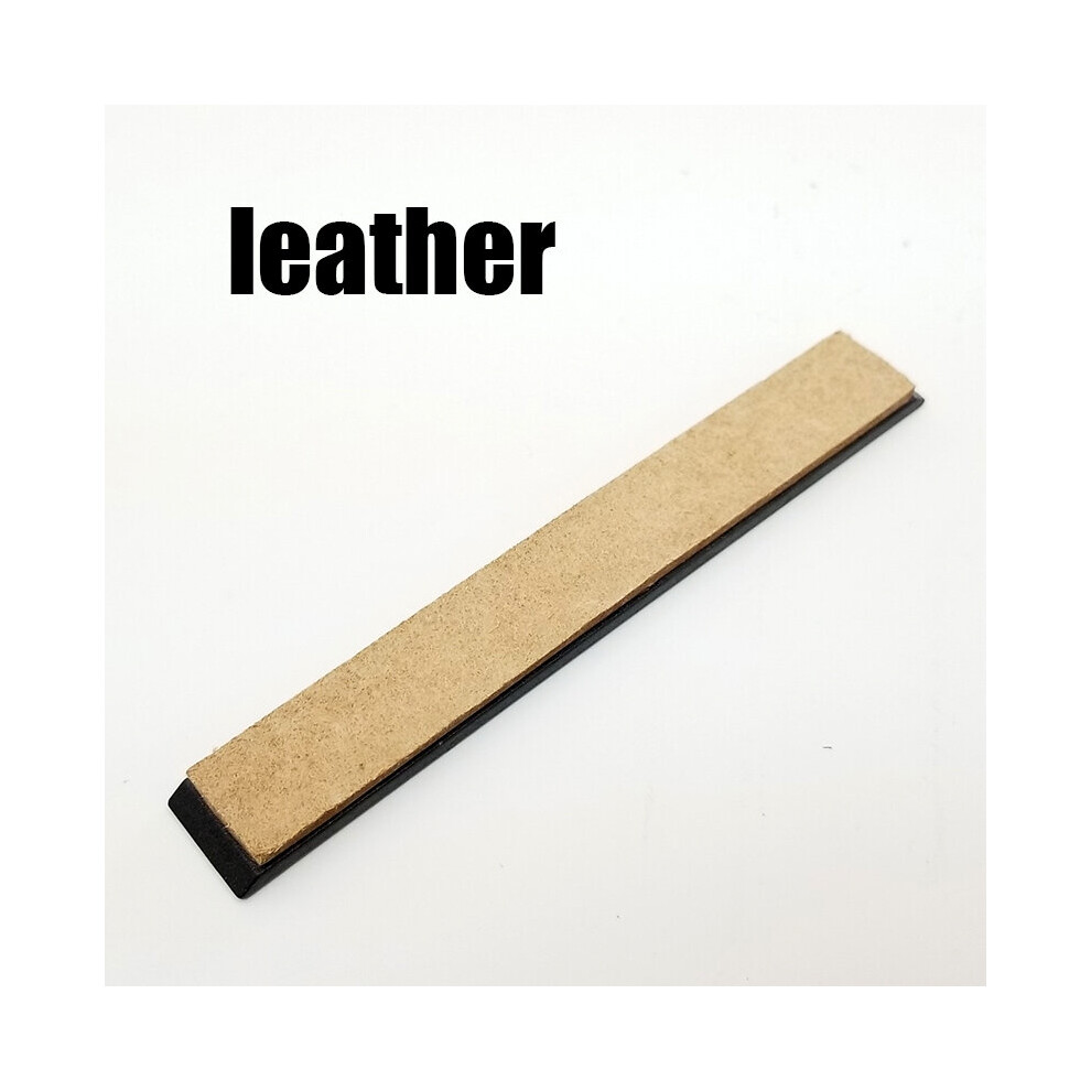 (A-1 Pcs Leather Like Pics) Knife Polishing Sharpener Sharpening Stone Leather Honing Strop Compound Grinding Knife Paste Polishing Paste Sharpening 4856906214838