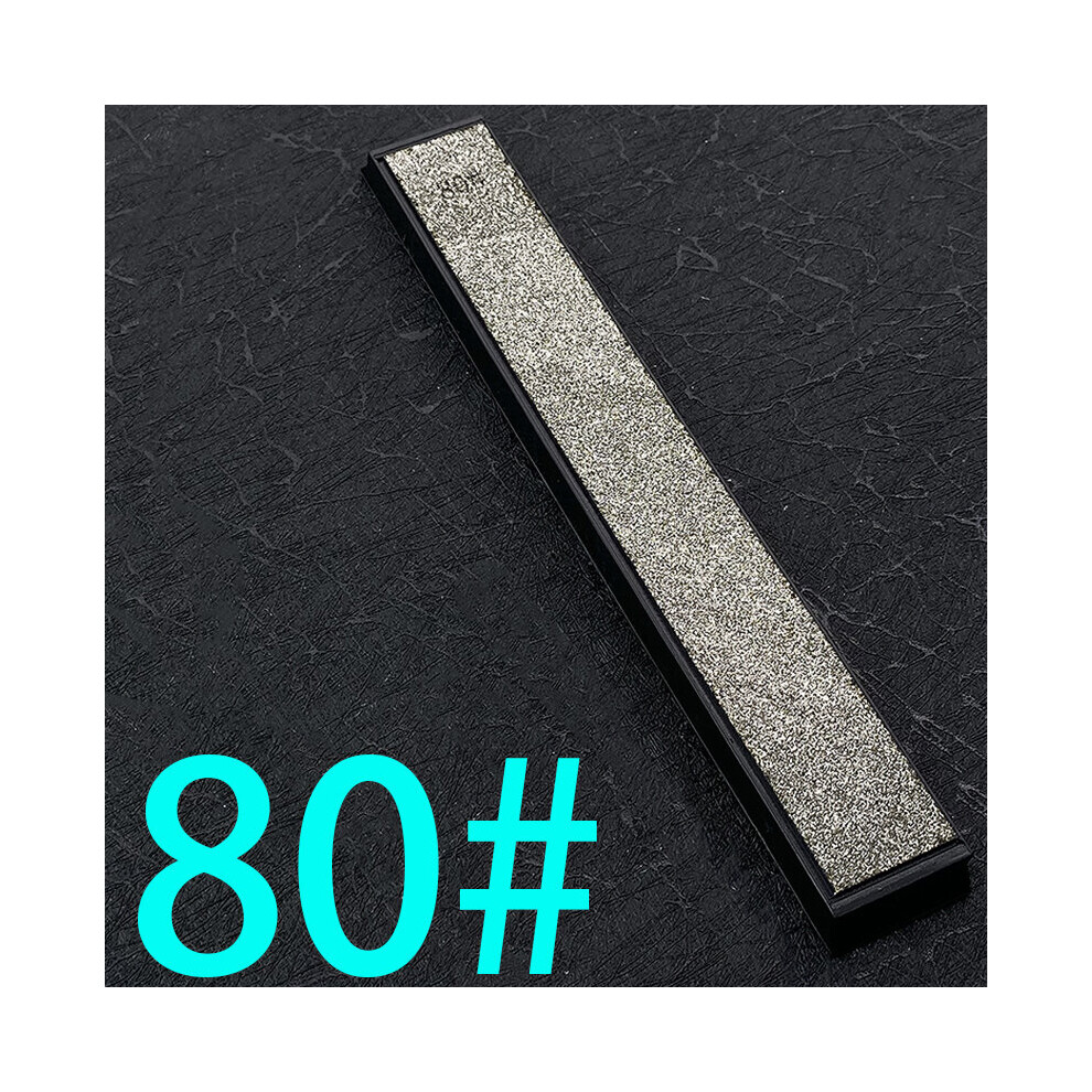 (A-80 Grit Diamond) 3000 Grit Professional Knife Sharpener Sharpening Stone Scissors Sharp Tools Diamond Whetstone Polished Agate Fixed Angle Set 4856906262211
