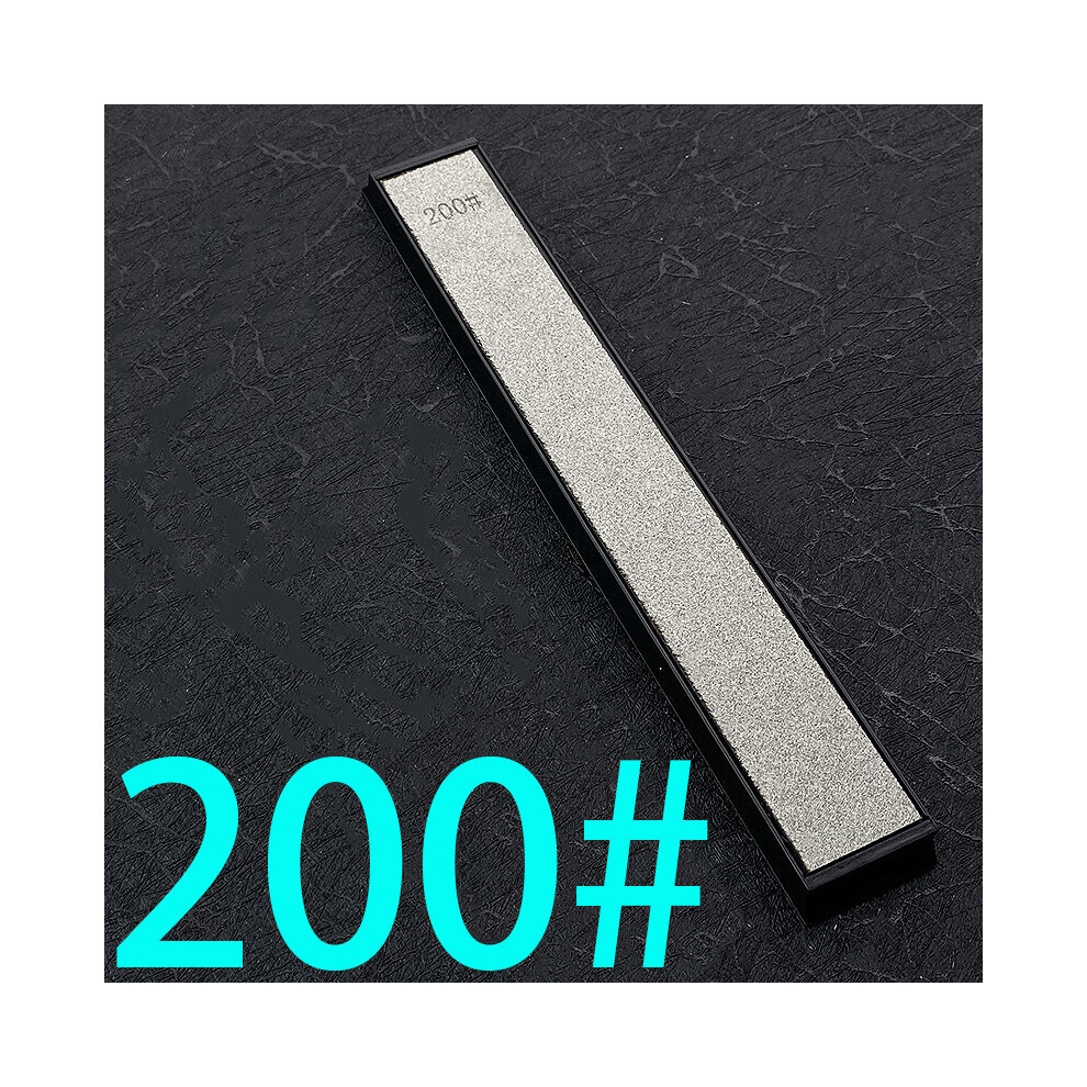 (A-200 Grit Diamond) 3000 Grit Professional Knife Sharpener Sharpening Stone Scissors Sharp Tools Diamond Whetstone Polished Agate Fixed Angle Set 4856906262075