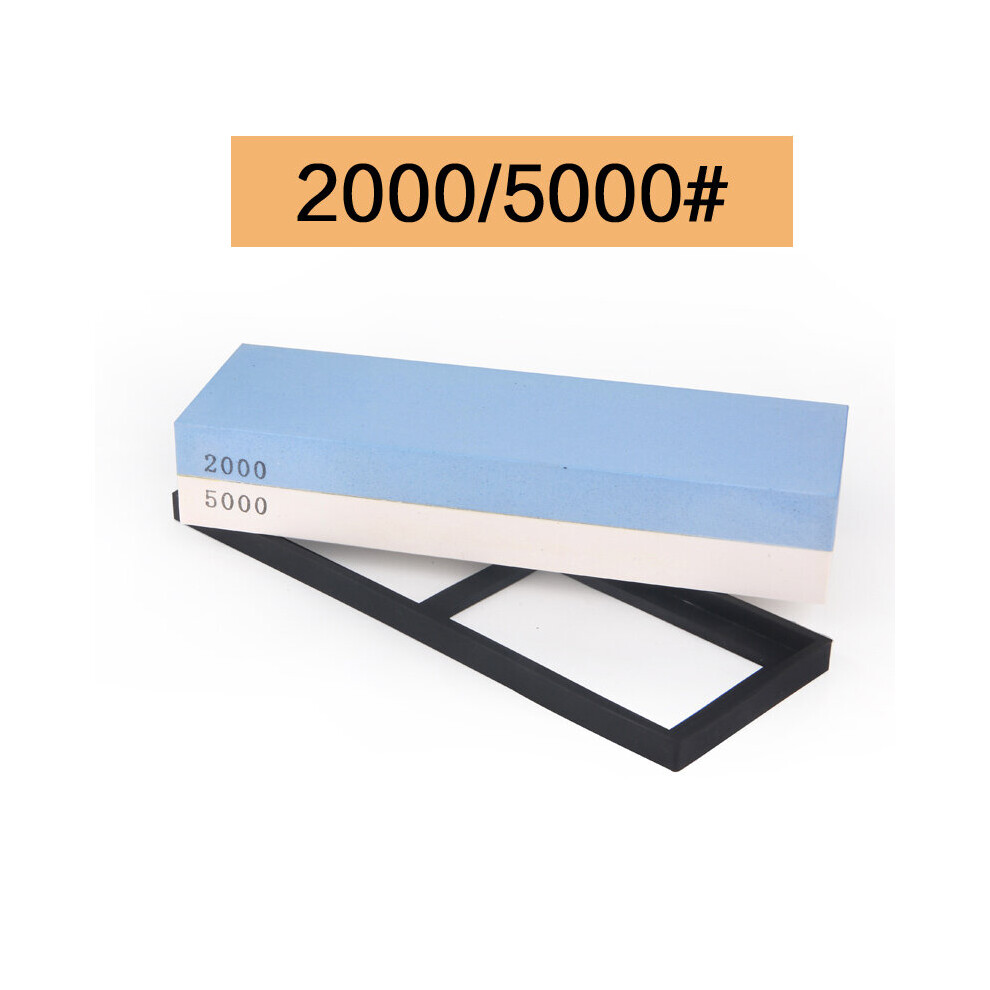 (A-Double Size 2050 Ship Within 24 Hours) 240 600 1500 4000 6000 Grit Pocket Knife Sharpener Professional Sharpening Stone Whetstone Honing Oilstone 4856906273576