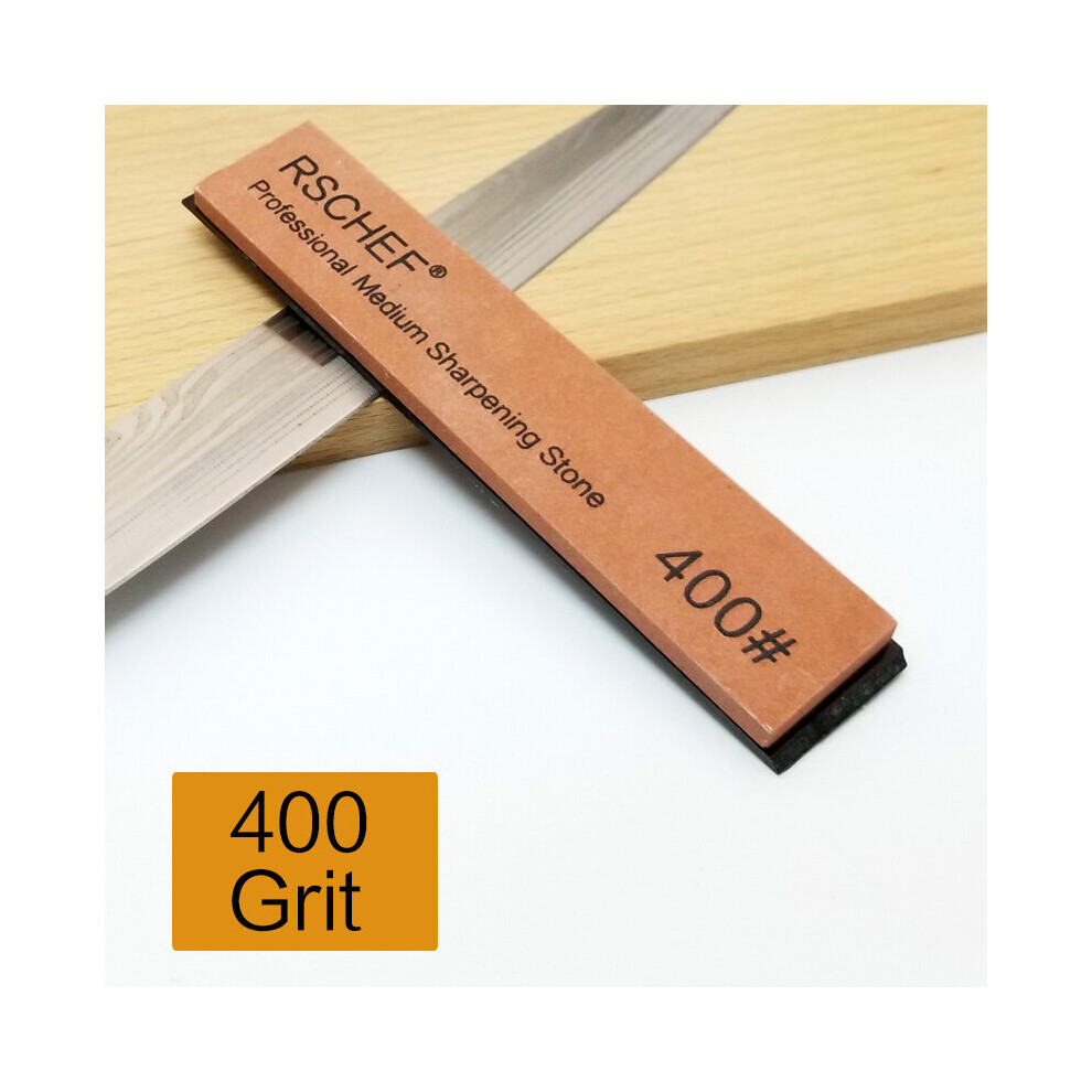 (A-400Grit) Rschef Upgrade Big And Small Petroleum Stones Grinder Petroleum Stone Knife Sharpener Grindstone 4856906278250