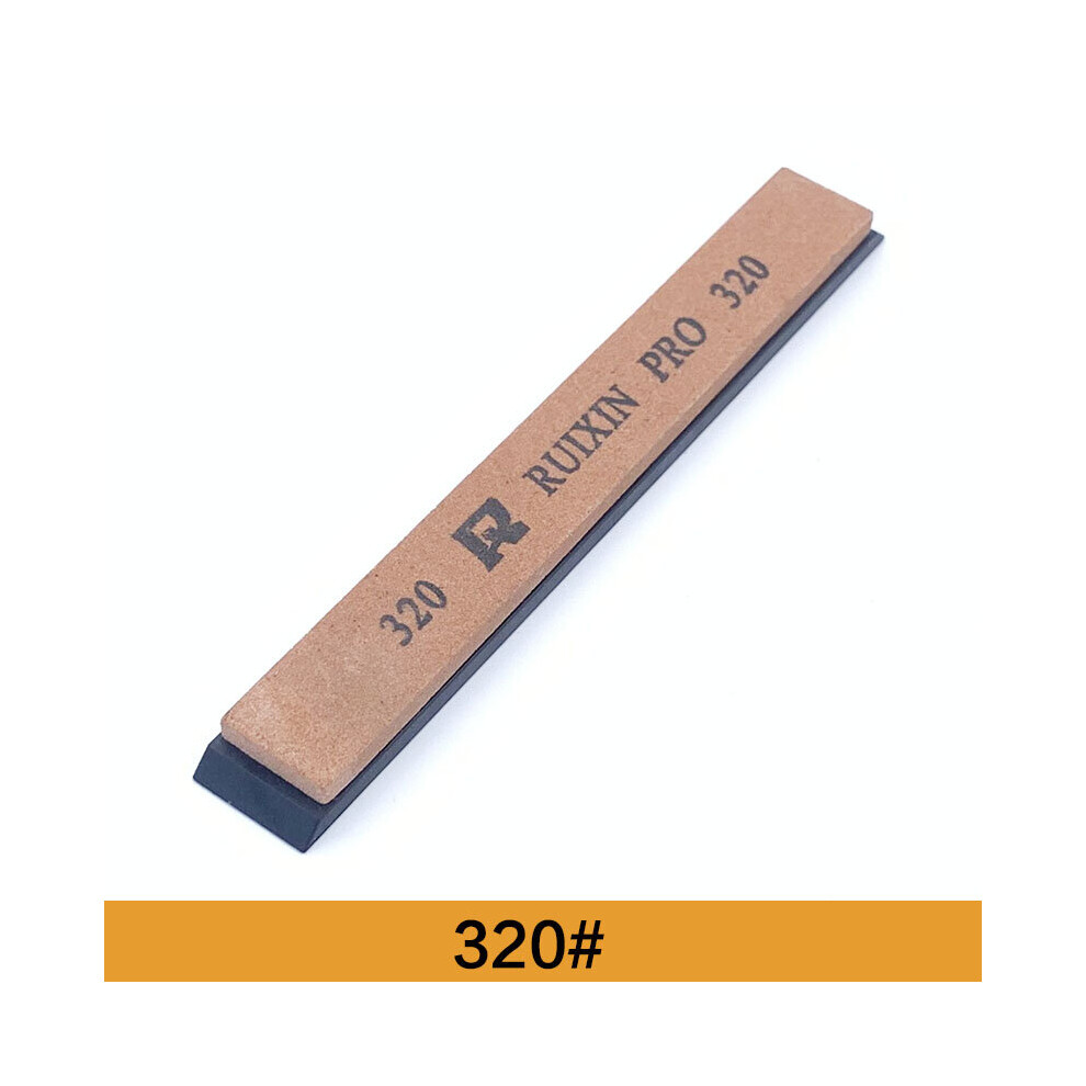 (A-320 Grit) High Quality Ruixin Whetstone Sharpening Stone Knife Sharpener Tools Knife Sharpener Grinding Water Oil Stone Honing System 4856906229061