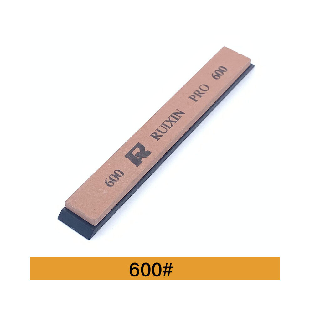 (A-600 Grit) High Quality Ruixin Whetstone Sharpening Stone Knife Sharpener Tools Knife Sharpener Grinding Water Oil Stone Honing System 4856906229115