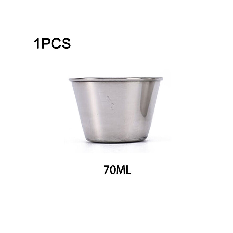 (a-1pcs 70ml) 1/6Pcs 30ml Outdoor Mini Stainless Steel Small Wine Cup Hiking Camping Travel Portable Drinking Cup Set Leather Cover Cup Small-image-OPC-PBQ88M2-NEW