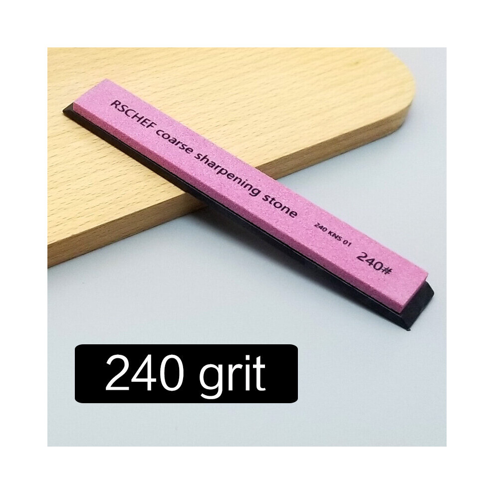 (A-240Grit Sharpening Stone) Sharpening Stones 60-10000 Grit Whetstone Knife Sharpener Coarse/ Fine Polishing Stone Leather Kitchen Knives Grinding Sy 4856906226305