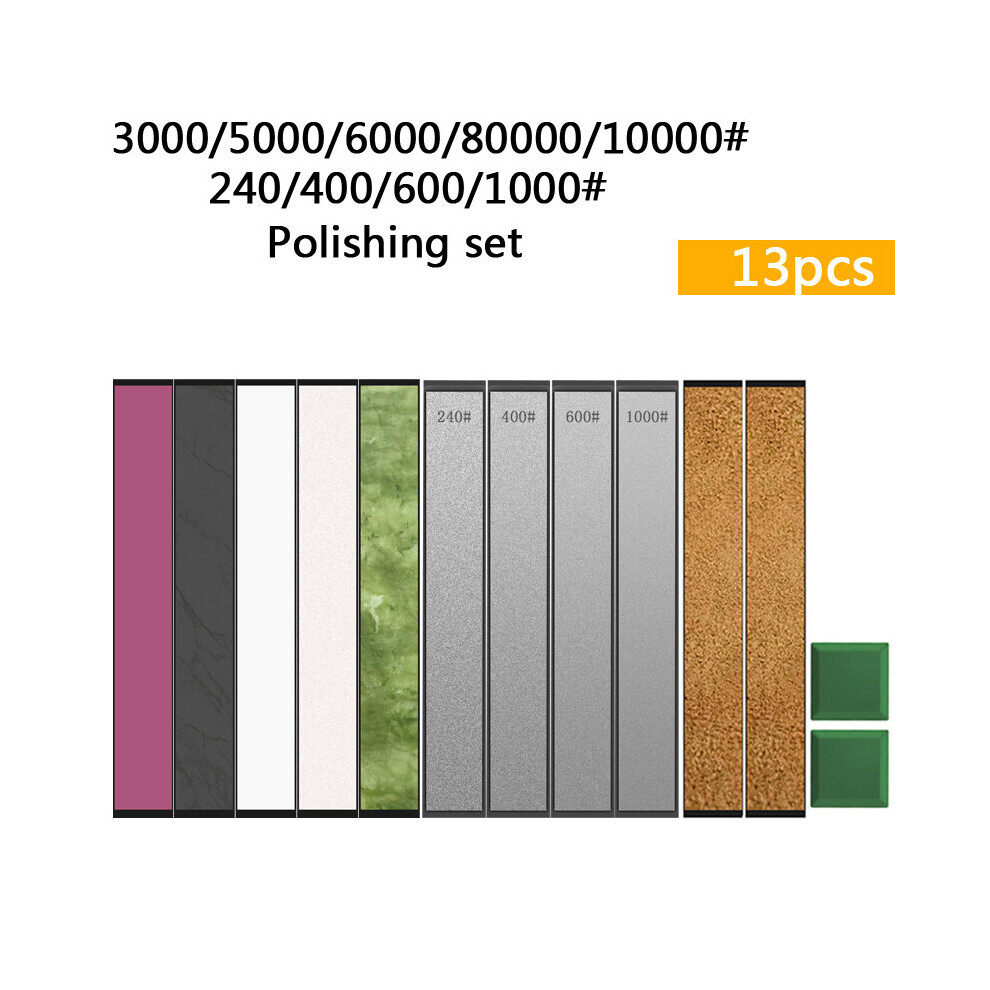 (A-Light Green Sharpening Stone) Sharpening Stones 60-10000 Grit Whetstone Knife Sharpener Coarse/ Fine Polishing Stone Leather Kitchen Knives Grindin 4856906226411