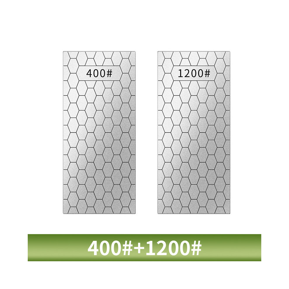 (A-400 1200Grit Knife Sharpener) 400/600/1000/1200#Grit Diamond Sharpening Stone Knife Sharpener Set Angle Guide Whetstone Grinding System Grindstone 4856906260125