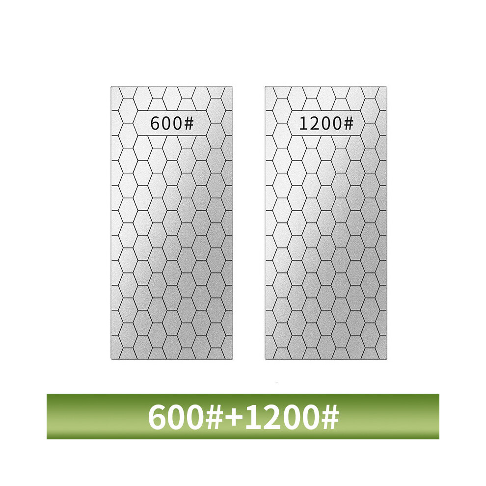 (A-600 1200Grit Knife Sharpener) 400/600/1000/1200#Grit Diamond Sharpening Stone Knife Sharpener Set Angle Guide Whetstone Grinding System Grindstone 4856906260200