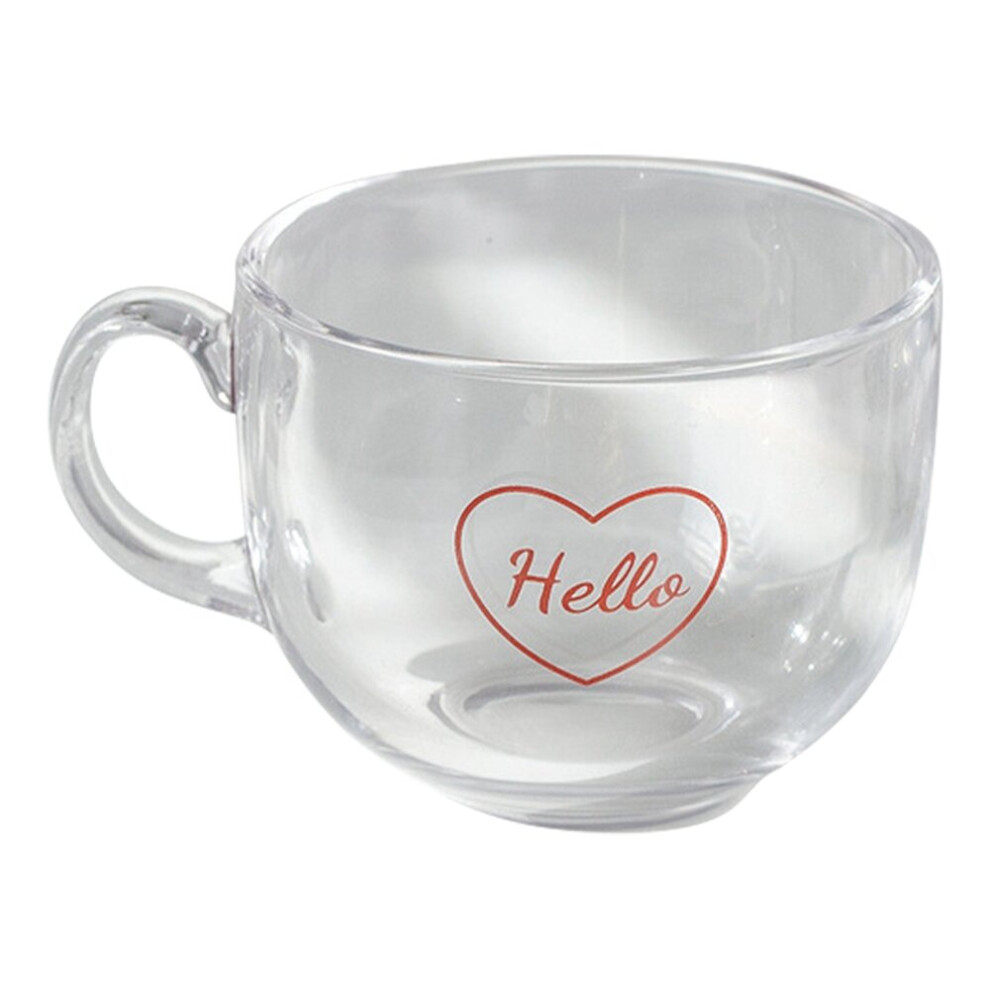 (a-470ml) Creative Glass Cup Heat-resistant Tea Juice Milk Drinkware Coffee Mugs Home Water Cups Whiskey Glasses Valentine's Day Gift-image-OPC-PBQ8B52-NEW