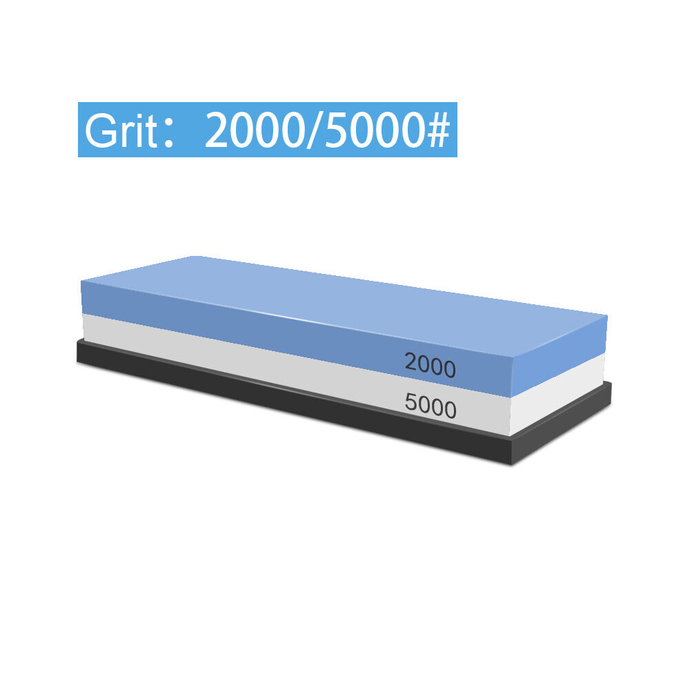 (A-2000-5000 Ships Within 24 Hour) 3000/10000 Grit Sharpening Stone Wet Water Whetstone Professional Knife Sharpener Fixed Angle System Polishing Grin 4856906216092