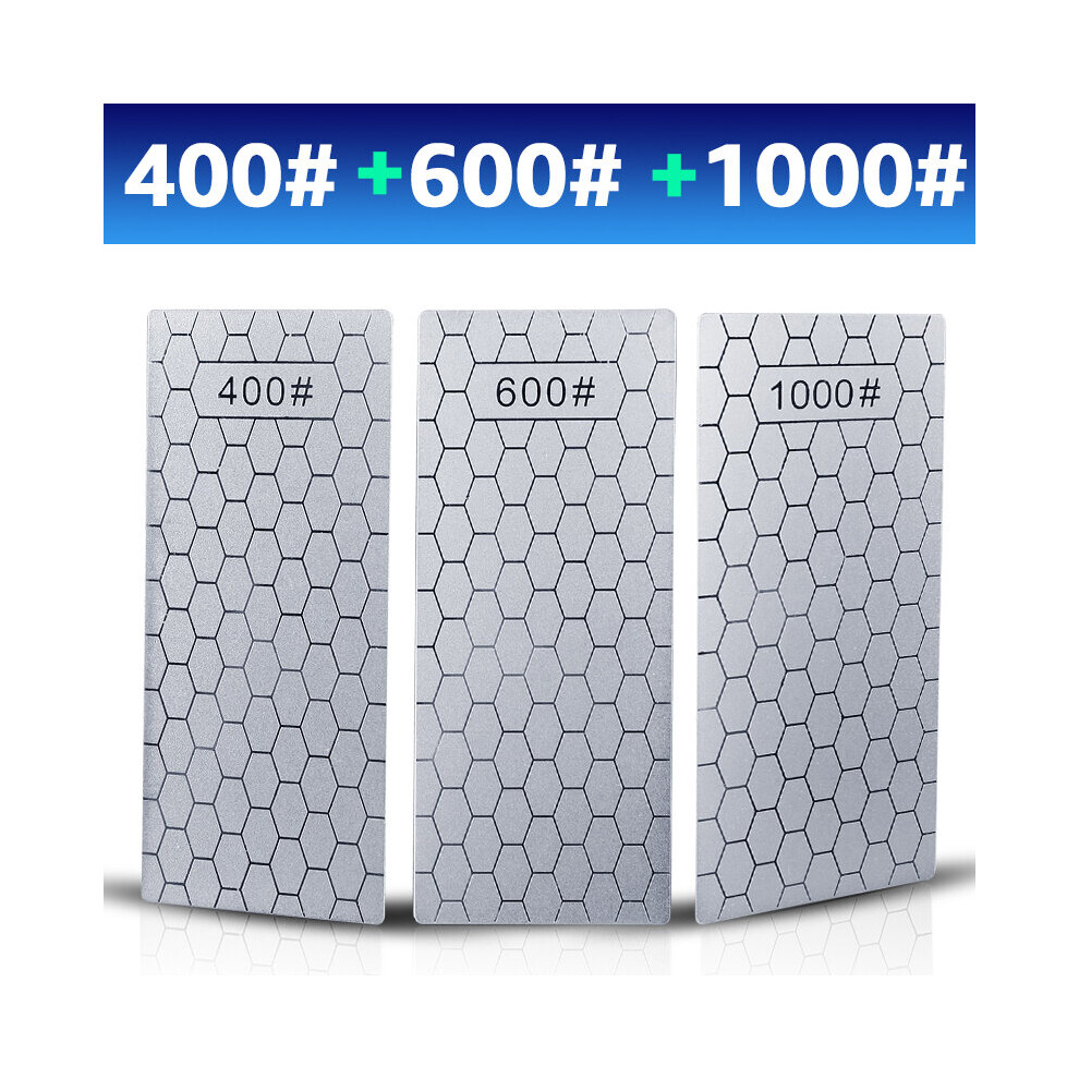 (A-4006001000 No Angle Ship Within 24Hours) Diamond Sharpening Stone Knife Sharpener 150*63Mm Ultra-Thin Honeycomb Surface Knife Whetstone Kitchen Gri 4856906238285