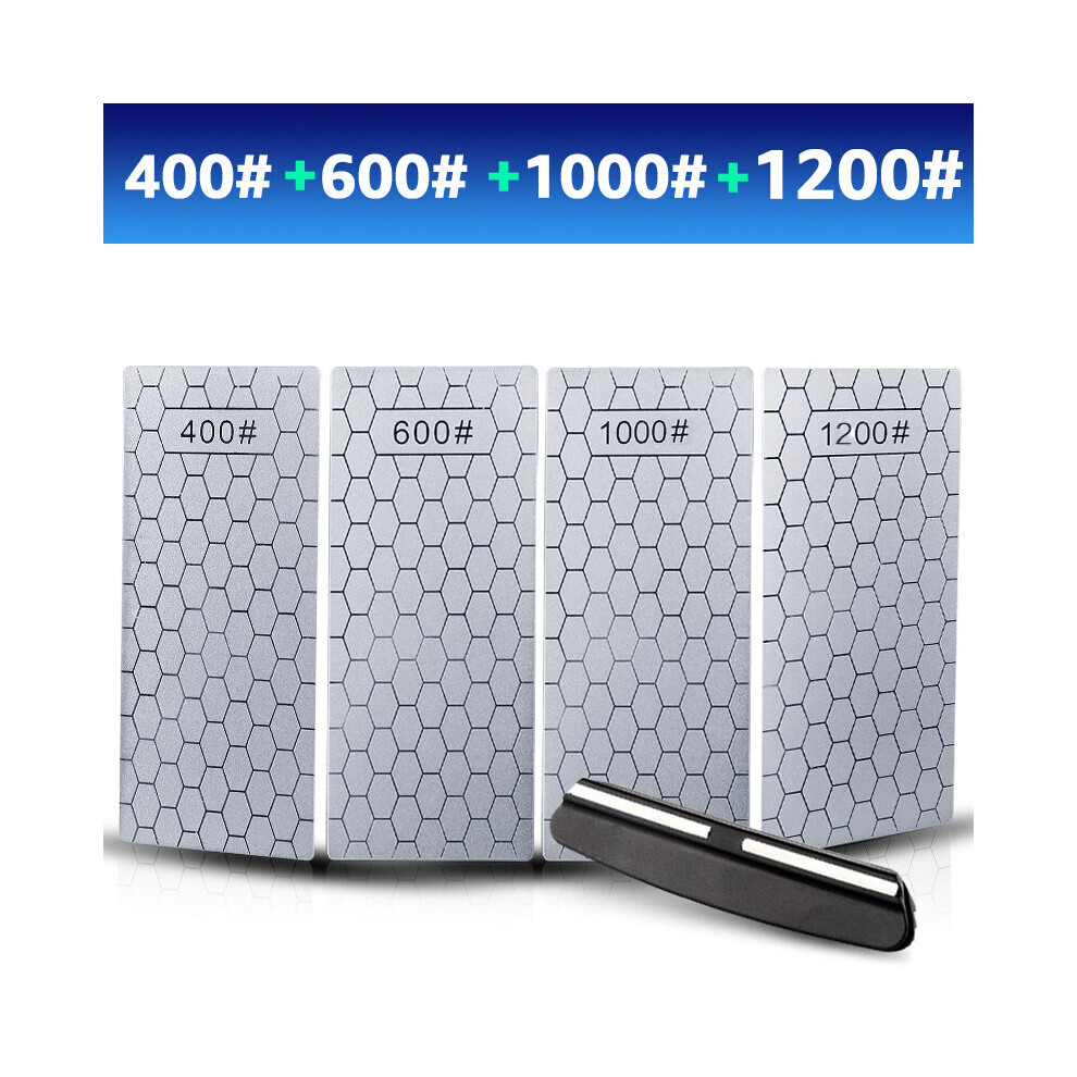 (A-40060010001200Angle Ship Within 24Hours) Diamond Sharpening Stone Knife Sharpener 150*63Mm Ultra-Thin Honeycomb Surface Knife Whetstone Kitchen Gri 4856906238308