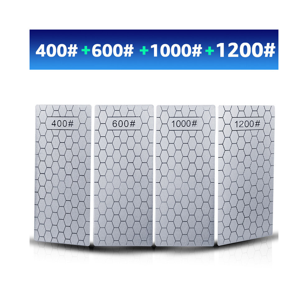 (A-40060010001200 Ship Within 24Hours) Diamond Sharpening Stone Knife Sharpener 150*63Mm Ultra-Thin Honeycomb Surface Knife Whetstone Kitchen Grinding 4856906238292