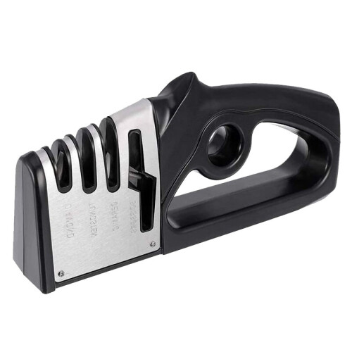 (a-Sky blue choice) Knife Sharpener Scissors Sharpener Diamond Ceramic Sharpener Sharpening Stone Coarsegeinding Daily Sharpening Kitchen Gadgets