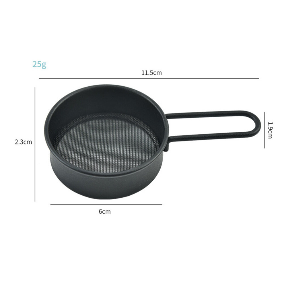 Hand-Held Flour Sifter Wire Fine Mesh Professional Round Sieve Stainless Steel Cake Baking Strainer Kitchen Tool Silver Color-image-OPC-PBQ8CDY-NEW