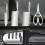(a-Sky blue choice) Knife Sharpener Scissors Sharpener Diamond Ceramic Sharpener Sharpening Stone Coarsegeinding Daily Sharpening Kitchen Gadgets 5