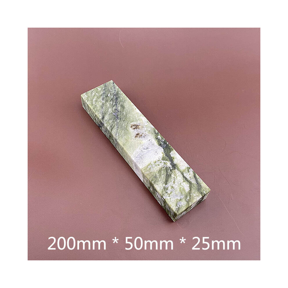 (A-200 50 25 Ships Within 24 Hour) 10000# Natural Green Agate Sharpening Stone Whetstone Grinding Polishing Shaved Bar Kitchen Knife Sharpener Honing 4856906256586