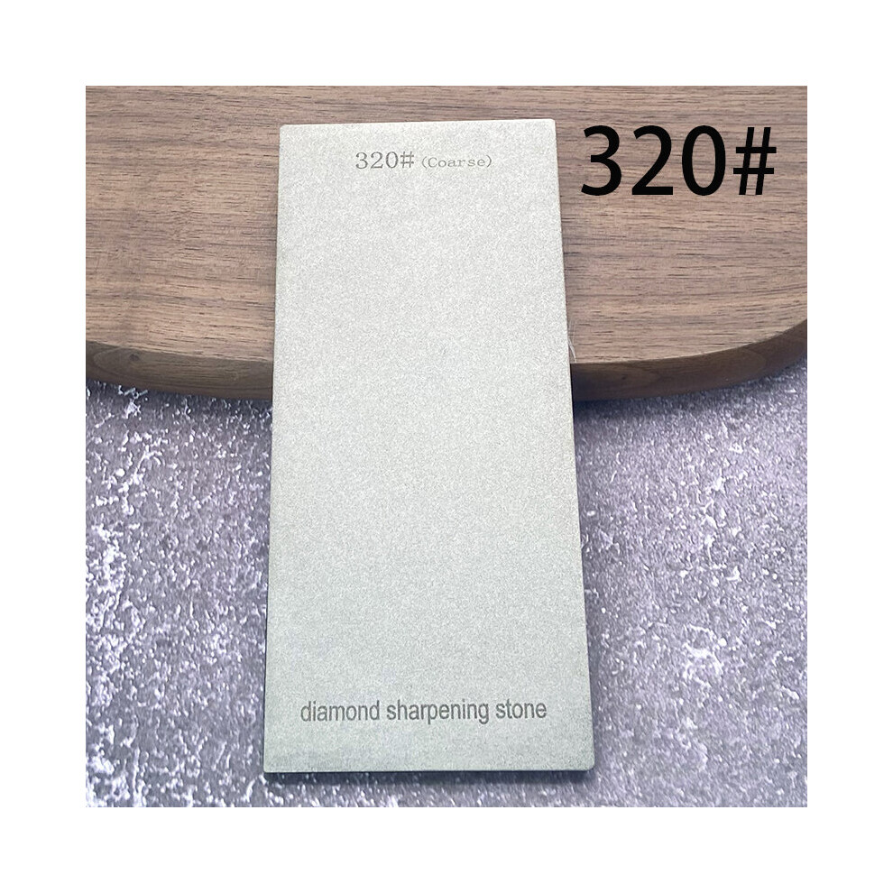 (A-320 Sharpening Stone) 180/600/1500/2500 Set Diamond Sharpening Stone Base Kitchen Whetstone Blade Sharp Bar Apex Edge Musat Knife Sharper Flakes Bo 4856906259358