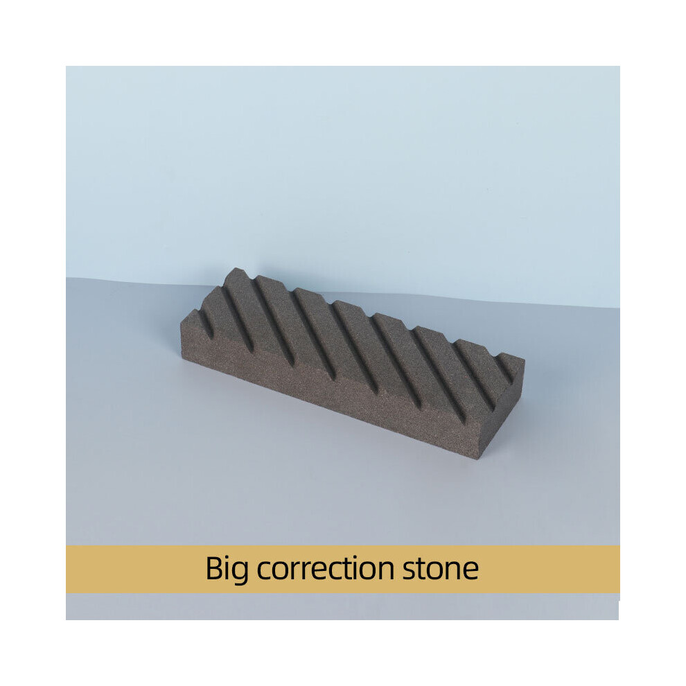 (A-Big Correction Stone) Dual Side Knife Sharpener Whetstone Sharpening Stone Professional Grinding Kitchen Tools Accessories Gadgets Wet Girt Honing 4856906246136