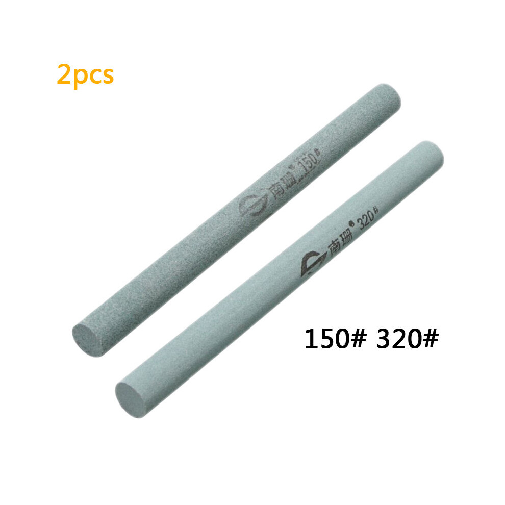 (A-Black Sharpening Stone) 240/320/400/600 Grit Oil Stone Green Silicon Carbide Sand Bar Grinding Block Ceramic Jade Round Triangle Knife Sharpener To 4856906249953